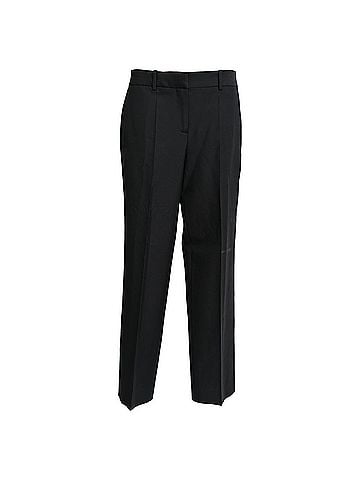 Loewe Loewe Straight-Leg Trousers in Black Wool (view 1)