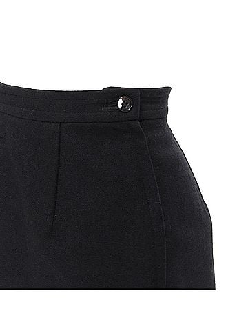 Comme des Garçons Comme des Garcons wool felt asymmetric flared skirt (view 2)