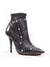 Givenchy 100% Leather Silver Givenchy Leather Studs Ankle Booties Size EU 38 - photo 2