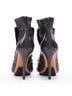 Givenchy 100% Leather Silver Givenchy Leather Studs Ankle Booties Size EU 38 - photo 5