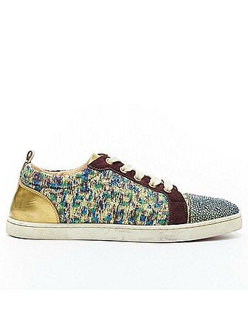 Christian Louboutin Christian Louboutin Crystal Toe Sneaker (view 1)