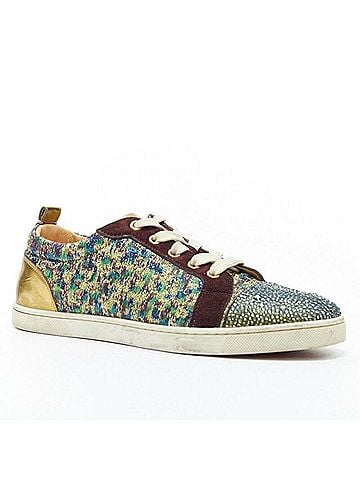 Christian Louboutin Christian Louboutin Crystal Toe Sneaker (view 2)