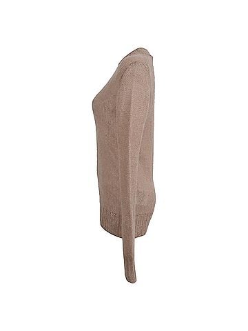Acne Acne Studios Crew Neck Sweater in Beige Mohair (view 2)