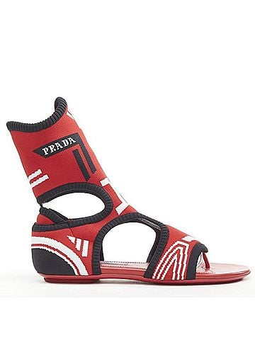 Prada Prada Stretch Sock Knit Sandals (view 1)