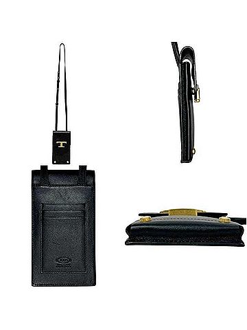 Tod's Tod's Pochette Smartphone Shoulder Bag T-Timeless TOD'S Leather Black Women's (view 2)