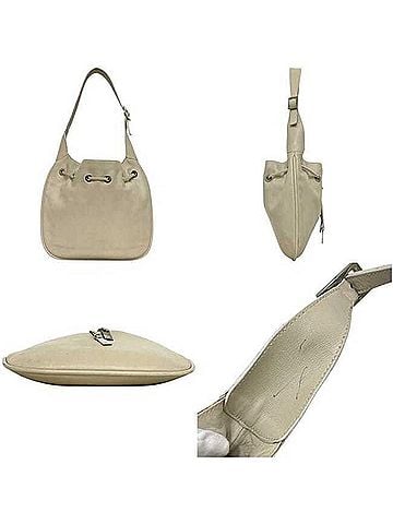Gucci Gucci Bag 001 4034 2296 GUCCI Leather Ivory Women's Handbag (view 2)
