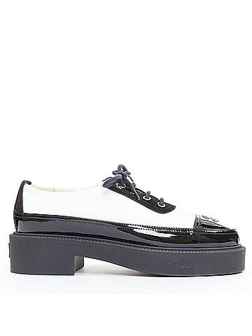 Chanel Chanel Nylon Patent Leather Creepers (view 1)