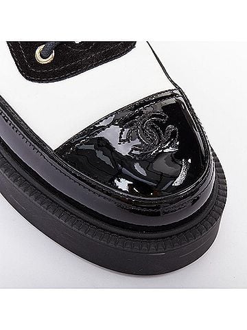 Chanel Chanel Nylon Patent Leather Creepers (view 2)