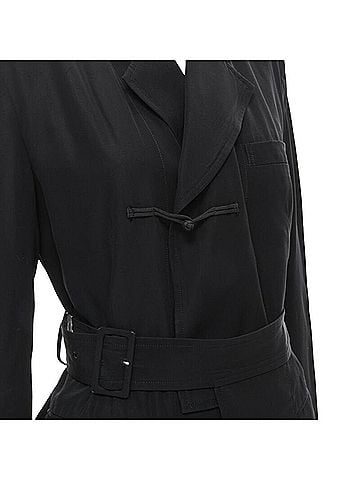 Comme des Garçons Comme des Garcons chinese knot semi detached hem blazer (view 2)