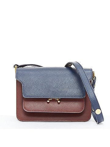 MARNI Marni Trunk Textured Leather Crossbody (view 1)