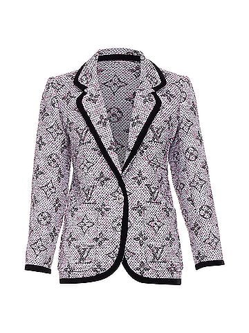 Louis Vuitton Louis Vuitton Monogram Preppy velvet trim blazer (view 1)