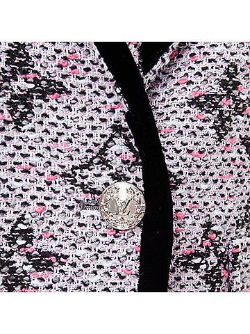 Louis Vuitton Louis Vuitton Monogram Preppy velvet trim blazer (view 2)