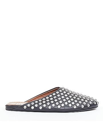 Alaïa Alaia Crystal Leather Sandals (view 2)