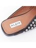 Alaïa 100% Leather Black Alaia Crystal Leather Sandals Size EU 38 - photo 7