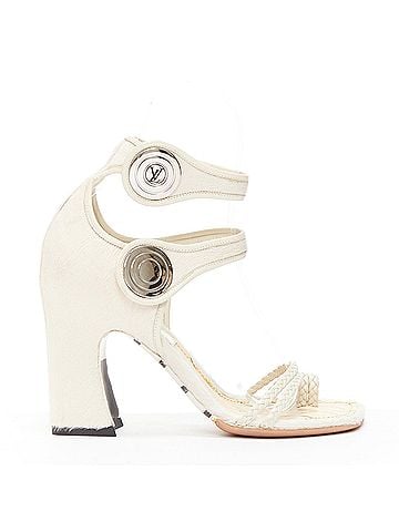 Louis Vuitton Louis Vuitton Calf Hair Chunky Heels (view 1)