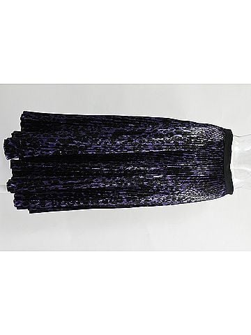 Diane von Furstenberg Diane Von Furstenberg Brett Pleated Midi Skirt in Violet Polyester (view 1)