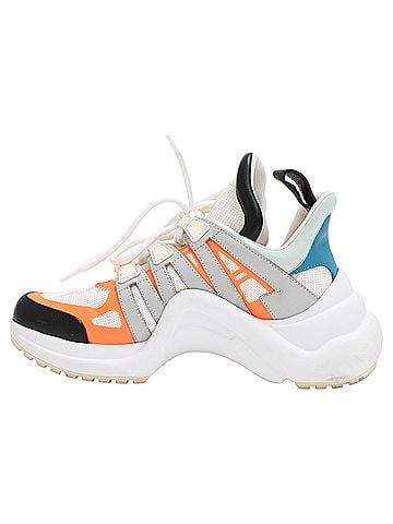 Louis Vuitton Louis Vuitton Archlight Sneakers in Multicolor Leather (view 2)