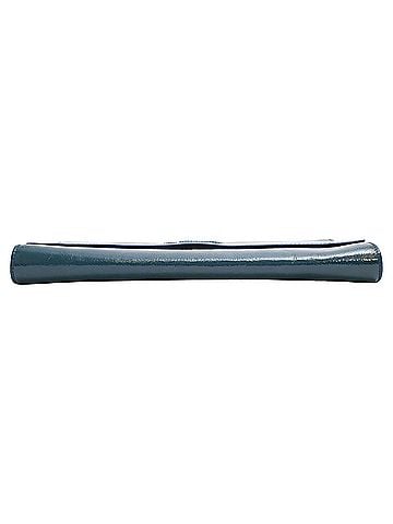 Saint Laurent Yves Saint Laurent Large Belle de Jour Clutch Bag in Blue Textured Patent Leather (view 2)