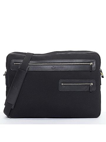 Gucci Gucci Nylon Leather Trim Crossbody Bag (view 1)