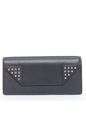 Saint Laurent Saint Laurent Betty Leather Studded Clutch (view 1)