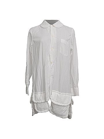 Comme des Garçons Comme Des Garçons Multi-Pocket Shirt in White Polyester (view 1)