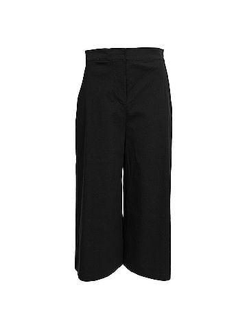 Theory Theory Trousers in Black Linen (view 1)