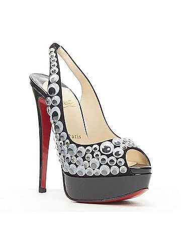Christian Louboutin Christian Louboutin Patent Sling Platform (view 2)