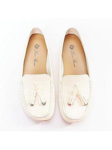 Loro Piana Loro Piana Leather Tassel Loafers (view 2)
