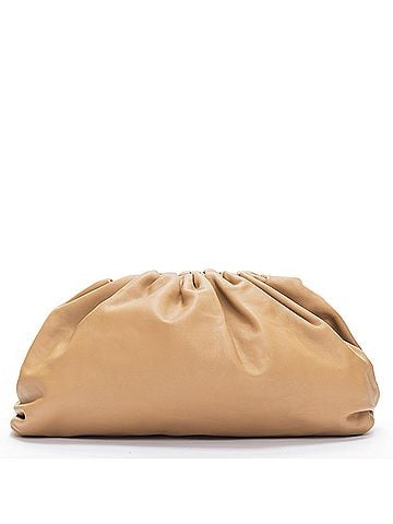 Bottega Veneta Bottega Veneta Leather Dumpling Clutch (view 1)