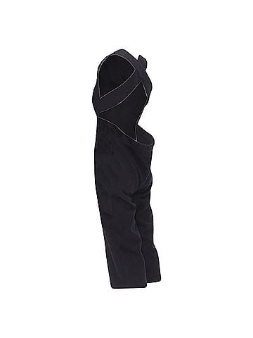 Comme des Garçons Comme des Garcons wool cross back cropped jumpsuit (view 1)