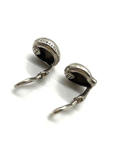 Tiffany & Co. Tiffany &amp; Co. Elsa Peretti Nugget Earrings (Silver, Ag925) (view 2)