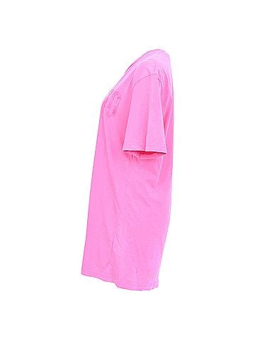 Moschino Moschino Double Question Mark Logo T-Shirt in Pink Cotton (view 2)