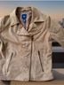 Gap Factory Store 87% Polyester 13% Spandex 100% Polyester Solid Tan Jacket Size 6 - photo 7