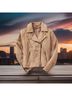 Gap Factory Store 87% Polyester 13% Spandex 100% Polyester Solid Tan Jacket Size 6 - photo 3