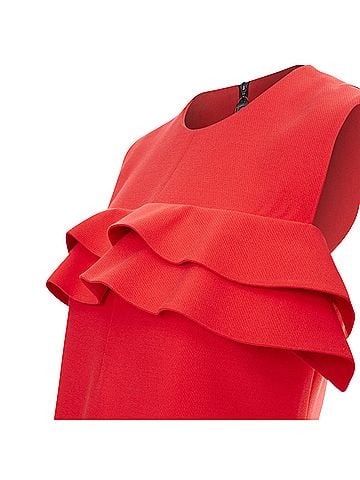 Louis Vuitton Louis Vuitton ruffle sleeveless viscose blend dress (view 2)