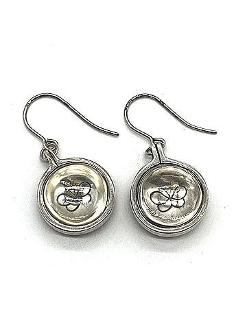 Bottega Veneta Bottega Veneta Butterfly Drop Earrings (SV925) (view 2)