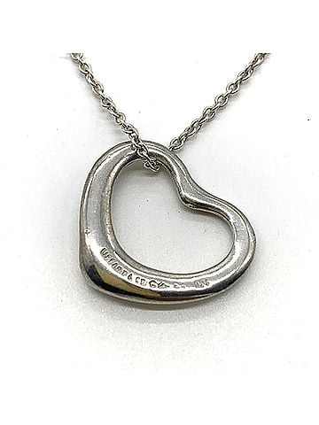 Tiffany & Co. Tiffany &amp; Co. Elsa Peretti Heart Pendant, Sterling Silver (SV925) (view 1)