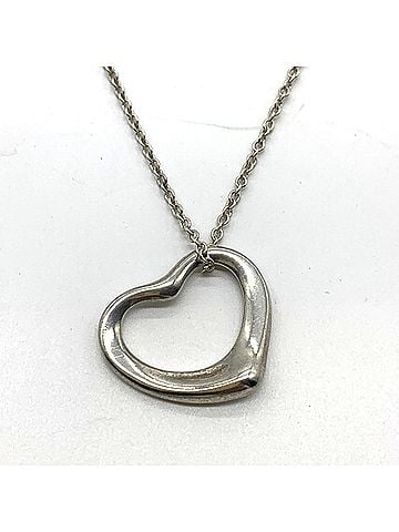 Tiffany & Co. Tiffany &amp; Co. Elsa Peretti Heart Pendant, Sterling Silver (SV925) (view 2)