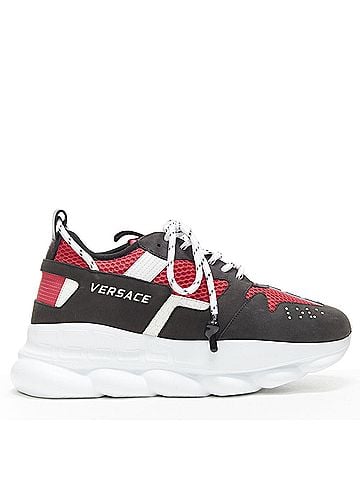 Versace Versace Chain Reaction Chunky Sneakers (view 1)