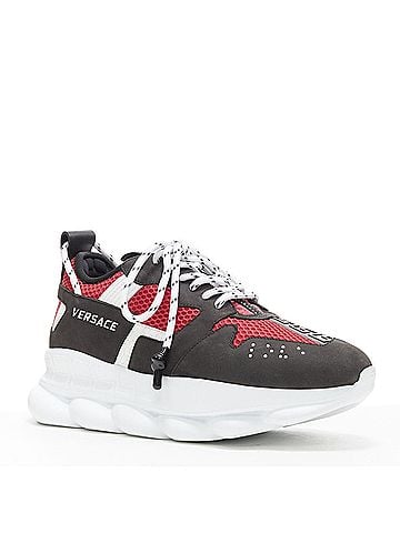 Versace Versace Chain Reaction Chunky Sneakers (view 2)