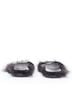 Simone Rocha 100% Leather Black Simone Rocha Leather Feather Slides Mules Size EU 38 - photo 5