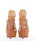 Alexander McQueen 100% Leather Brown Alexander Mcqueen Platform Sandal Size EU 37 1/2 - photo 5