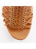 Alexander McQueen 100% Leather Brown Alexander Mcqueen Platform Sandal Size EU 37 1/2 - photo 10
