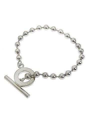 Gucci Gucci 15.1g Ball Chain Bracelet, Sterling Silver 925 (SV925) (view 2)