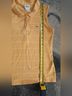 Lacoste Stripes Orange White Sleeveless Top Size L - photo 7