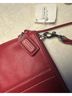 Coach 100% Leather Red Leather Wristlet One size - photo 4