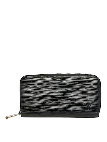 Louis Vuitton Louis Vuitton Epi Zippy Wallet Long M61857 Black Leather Women's LOUIS VUITTON (view 1)