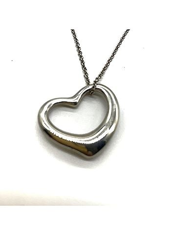Tiffany & Co. Tiffany &amp; Co. Elsa Peretti Heart Pendant, Sterling Silver (SV925) (view 1)
