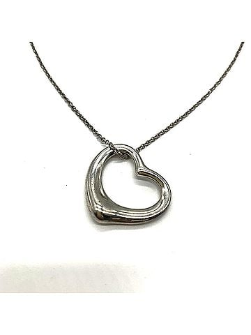 Tiffany & Co. Tiffany &amp; Co. Elsa Peretti Heart Pendant, Sterling Silver (SV925) (view 2)