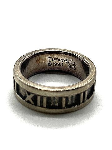Tiffany & Co. Tiffany &amp; Co. Atlas Ring, 1995, Sterling Silver 925. (view 1)
